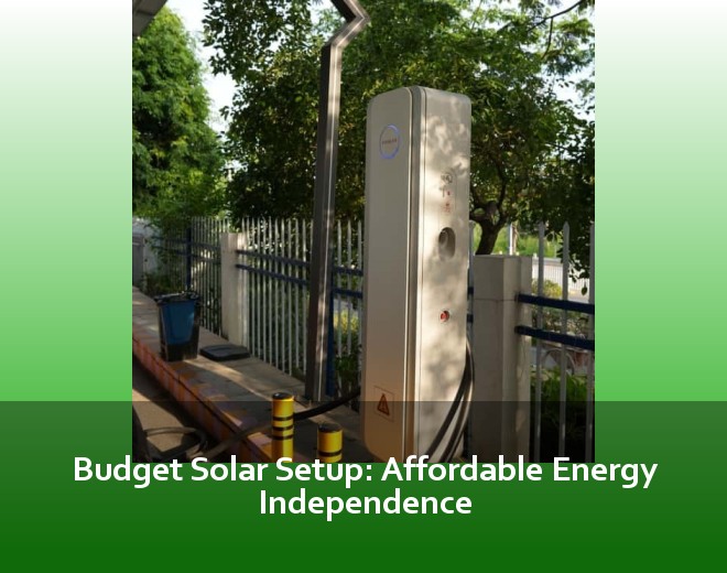 Budget Solar Setup: Affordable Energy Independence
